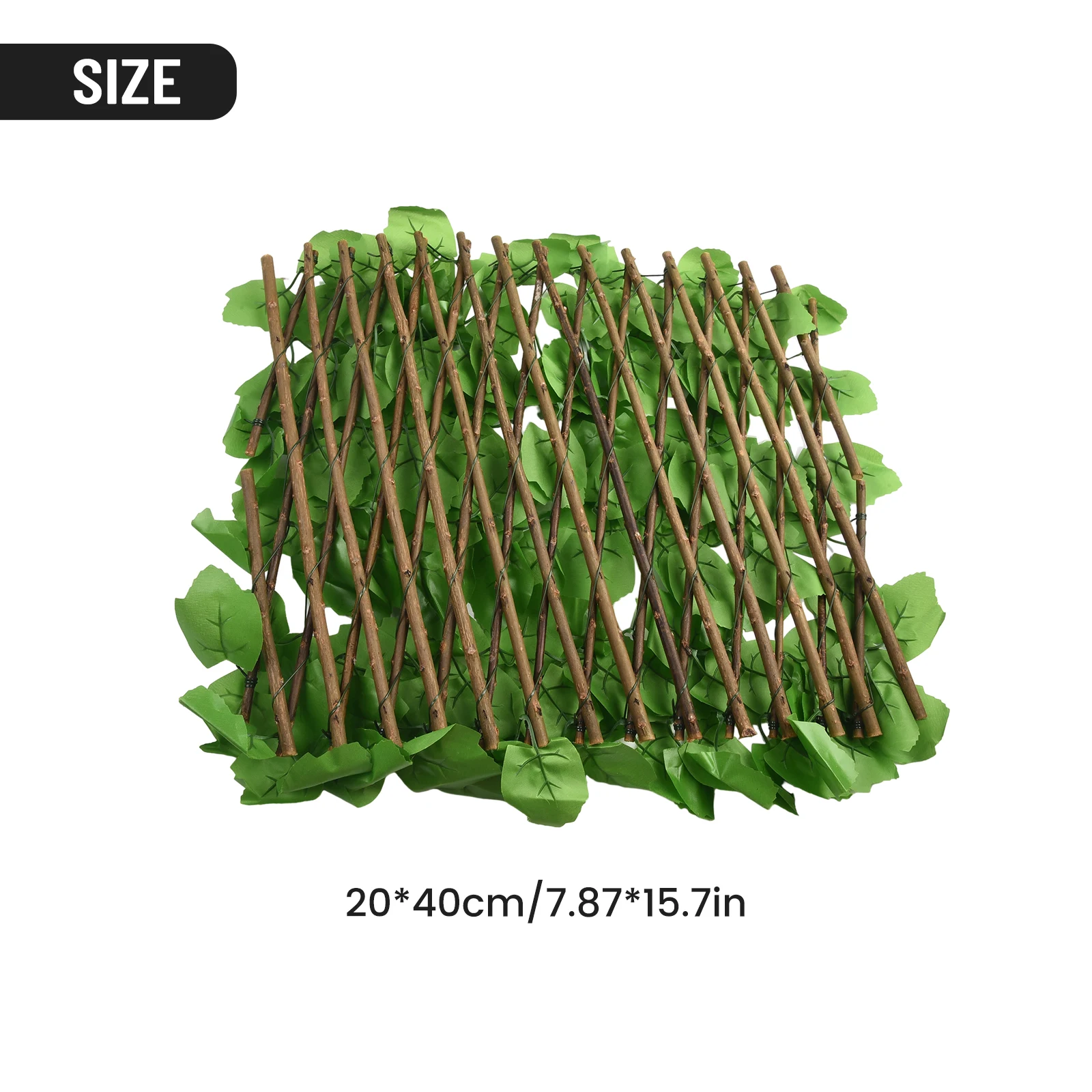 Simulated Fence Artificial Leaf Privacy Fence Faux Plants Ivy Leaves Expanding Hedge Garden Artificial Fence Home Garden Decor