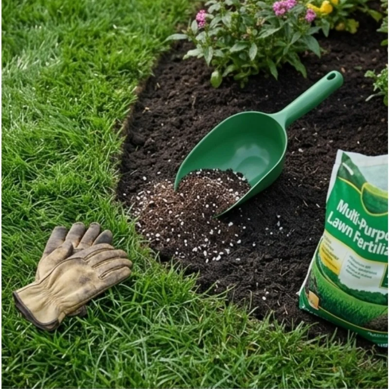 1 Multifunctional Plastic Gardening Shovel Easily Loosens Soil, Suitable for balcony and Lawn Maintenance