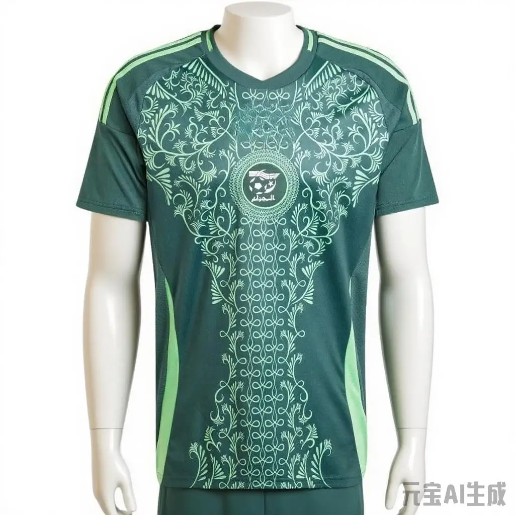 Algeria Football Jersey Youth Fashion2026 New Jersey 4 Styles Available Outdoor Sports Top Quick-Drying Breathable Adult T-Shirt