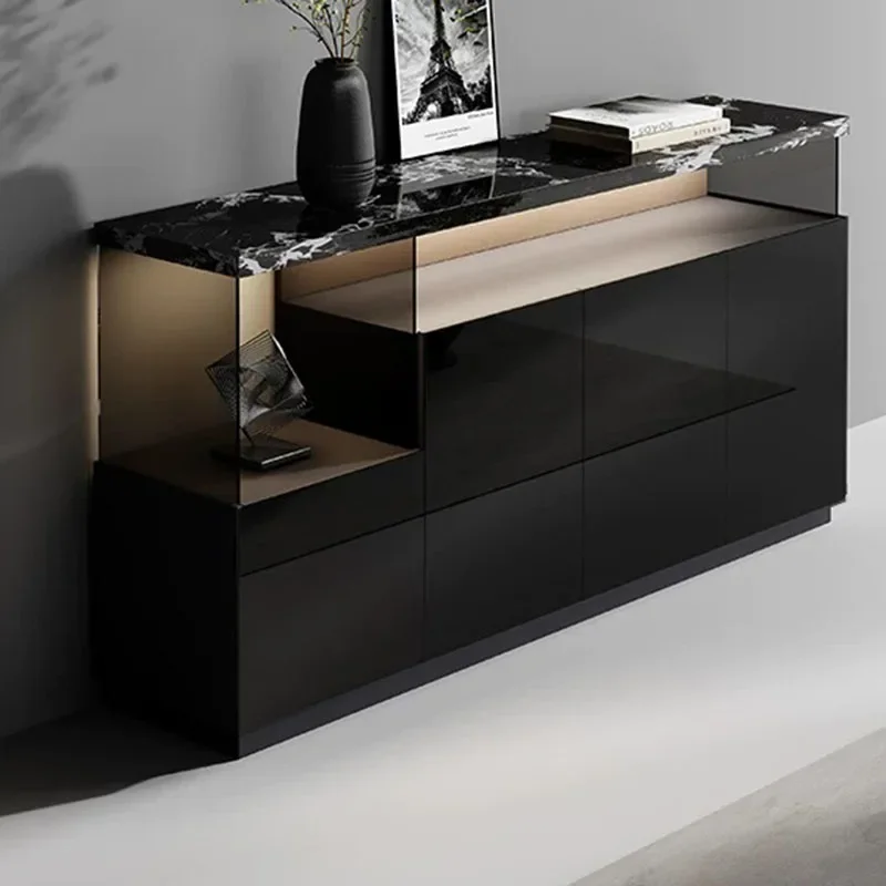 Organizer Display Living Room Cabinets Decor Filing Wine Mirror Living Room Cabinets Coffee Wood Gabinete Lounge Suite Furniture