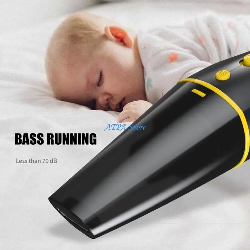 U13C Handheld Car Vacuum for Seat Creases, Mats, Console Crumbs and Dust