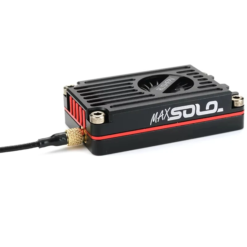 RUSH TANK MAX SOLO 5.8GHz 2.5W High-Power 48CH VTX for FPV Drones  Long Range Fixed Wing  DIY RC Builds CNC Aluminum Shell