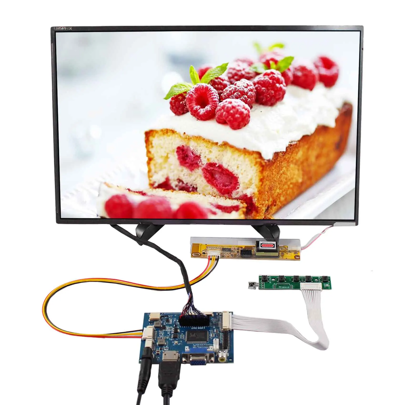 

15.4 inch 1680x1050 30pin LVDs TFT LCD Screen and H DMI VGA AV Controller Board