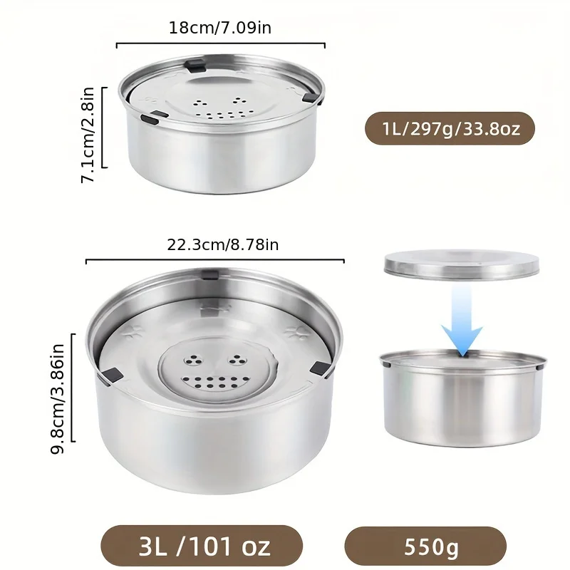 Thumbnail 2 - #16 Popular Stainless Steel Dog Bowls Choices