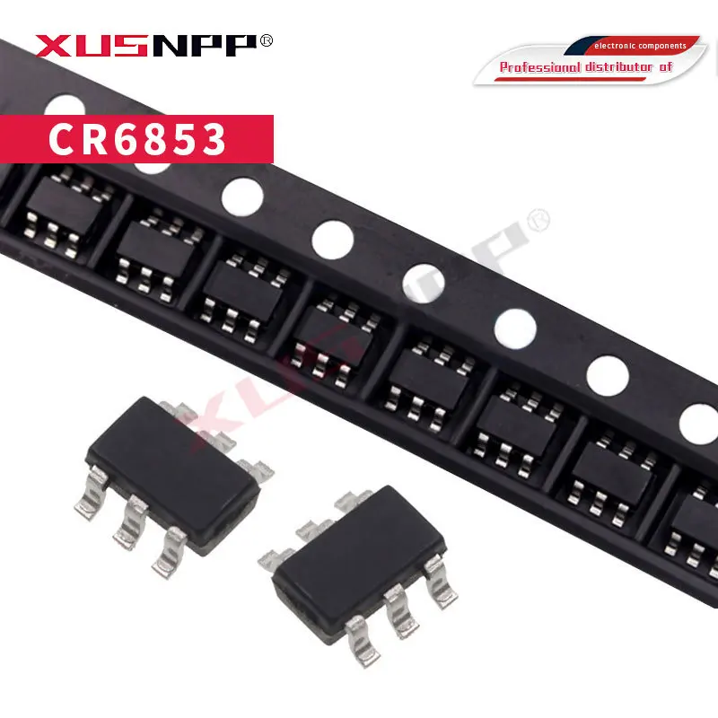 10PCS CR6853 6853 SOT23-6 CR6853B CR6850 CR6855 CR6848 CR6850S CR6855L CR6848S CR6863