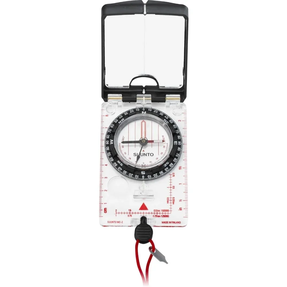 Compass Sighting Hole and Notch Ina Compass Facllitate Precisenavigation By Allowing Compass