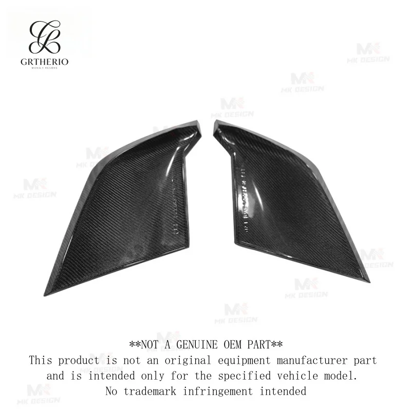 Suitable for 08-15 Audi R8 carbon fiber modified protectors, rear bumper corner guards, and anti-collision pr