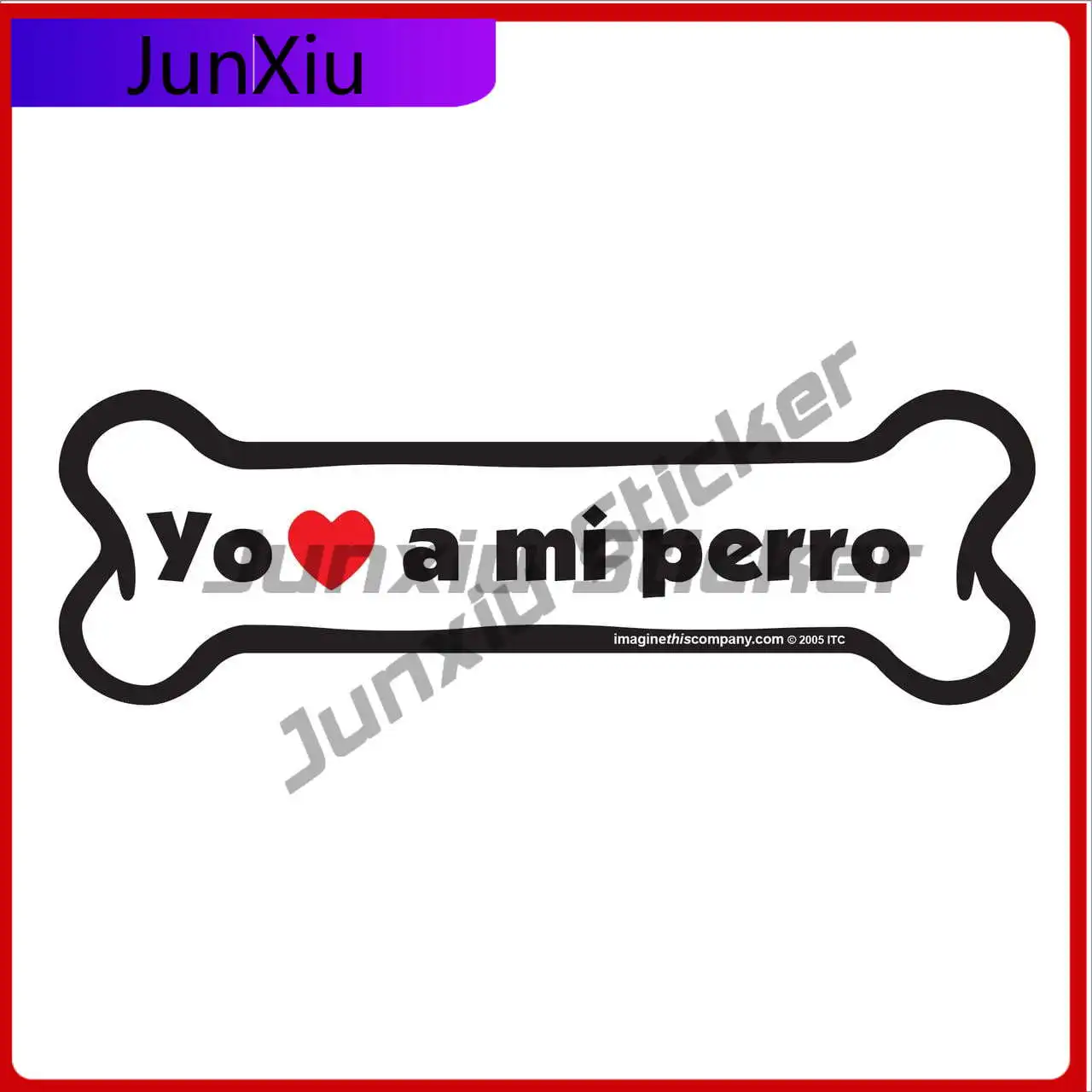

Yo amo a mi Funny Car Boat Window Bumper Motor Home Motor Home Decal Decoration Cool Cool Funny Cute Cute Trendy Trendy Cool