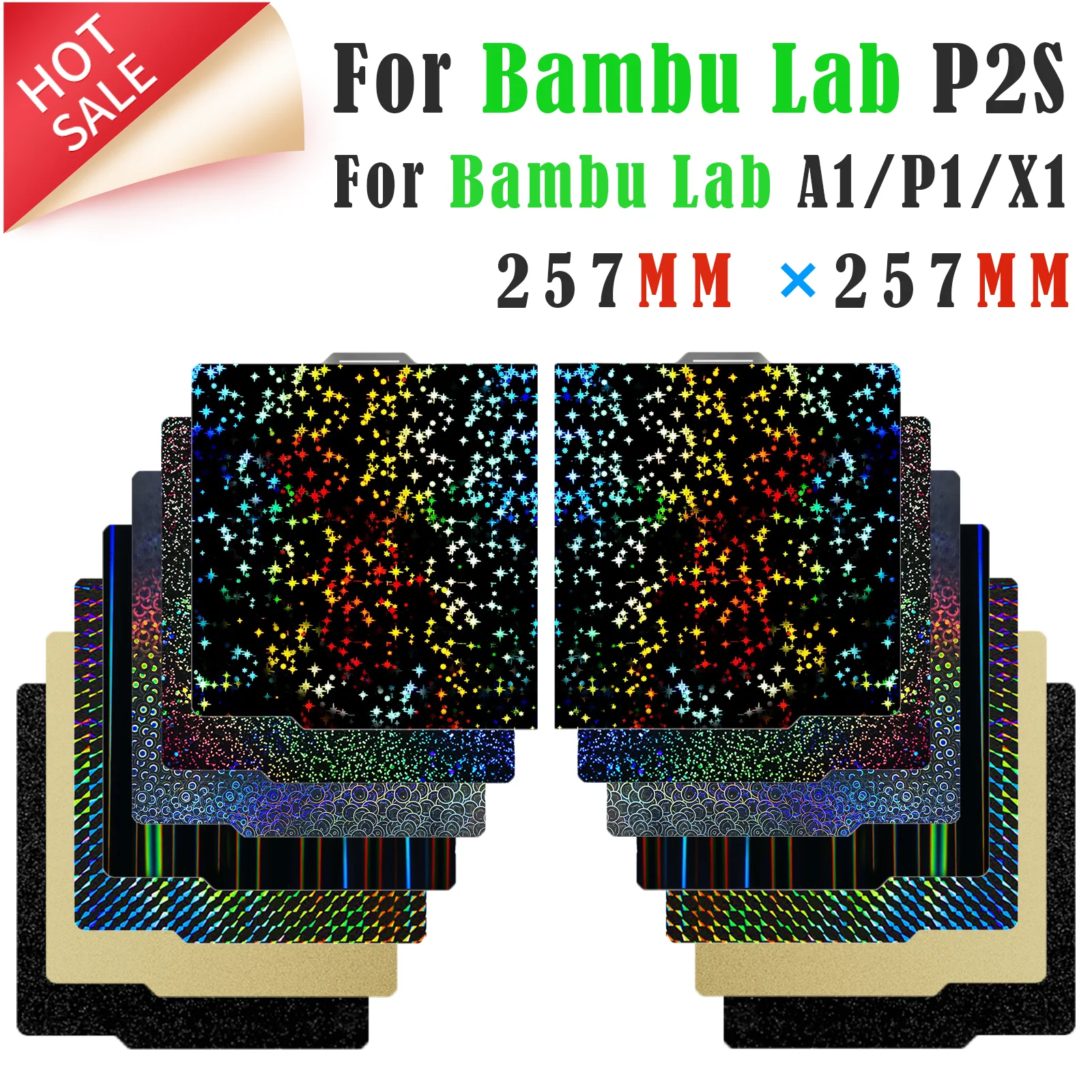 �y�Z�[�����zBambu Lab P2S�p�r���h�v���[�g PEI�e�N�X�`��PET�X���[�X�X�v�����O�X�`�[���V�[�g Bambulab P2S A1 P1 X1�z�b�g�x�b�h3D�v�����^�[�A�N�Z�T���[