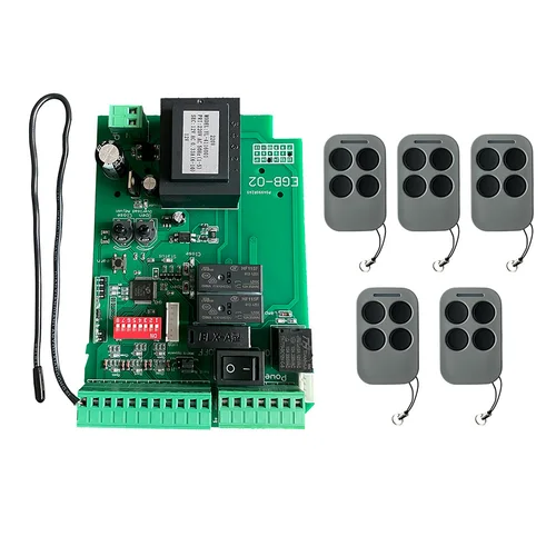 Panel de control automático del abridor de puerta corredera de 220V/110V con transmisor remoto