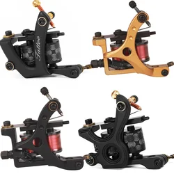 10 Warps Coil Tattoo Machine Iron Handmade Gun Permanent Makeup Tool Tattoo Machine Gun for Tattoo Shader and Liner