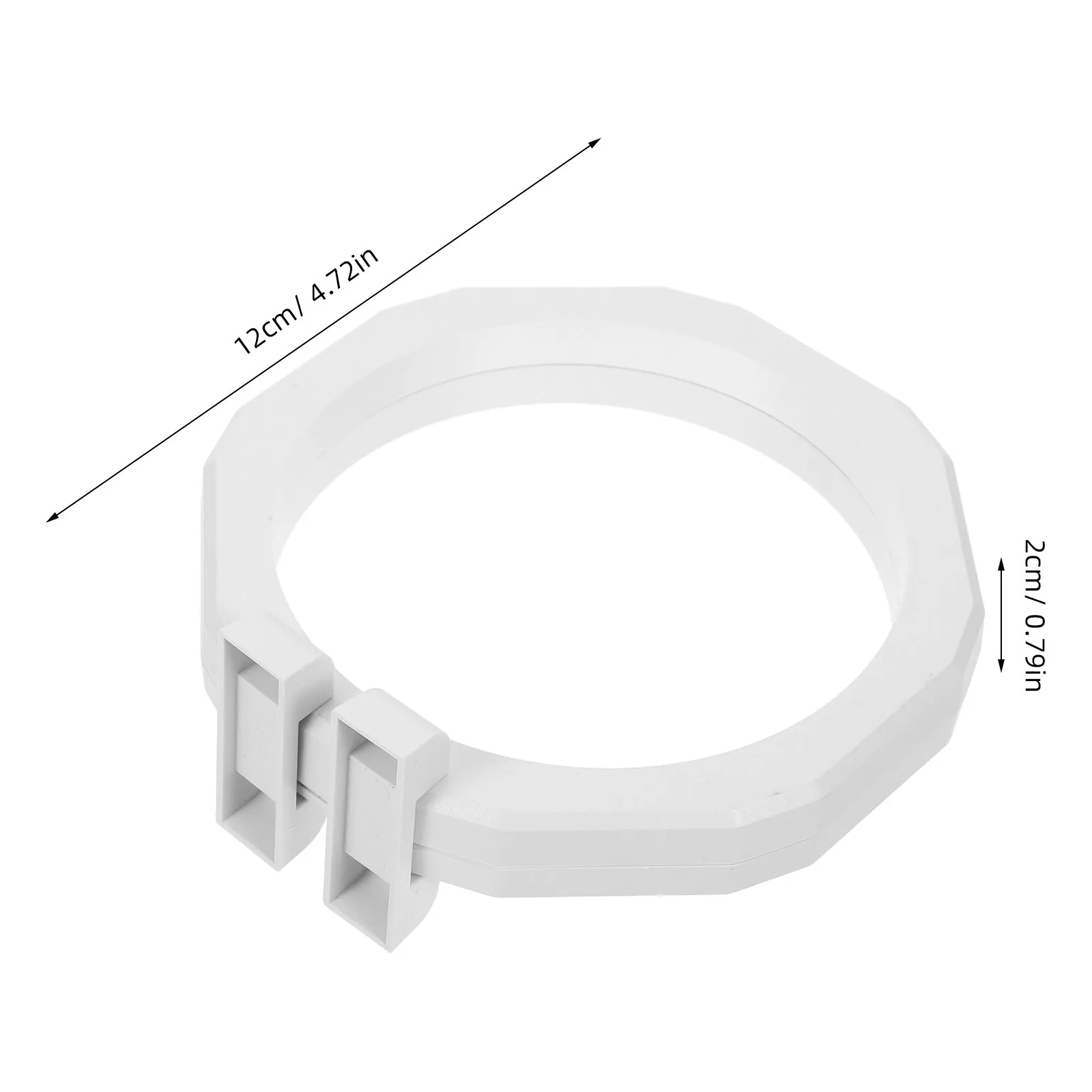 ثلاثية الأبعاد العائمة الإطار الظل صندوق عرض 12.8 سنتيمتر قطرها شفافة صندوق عرض المجوهرات عملة قلادة الوقوف