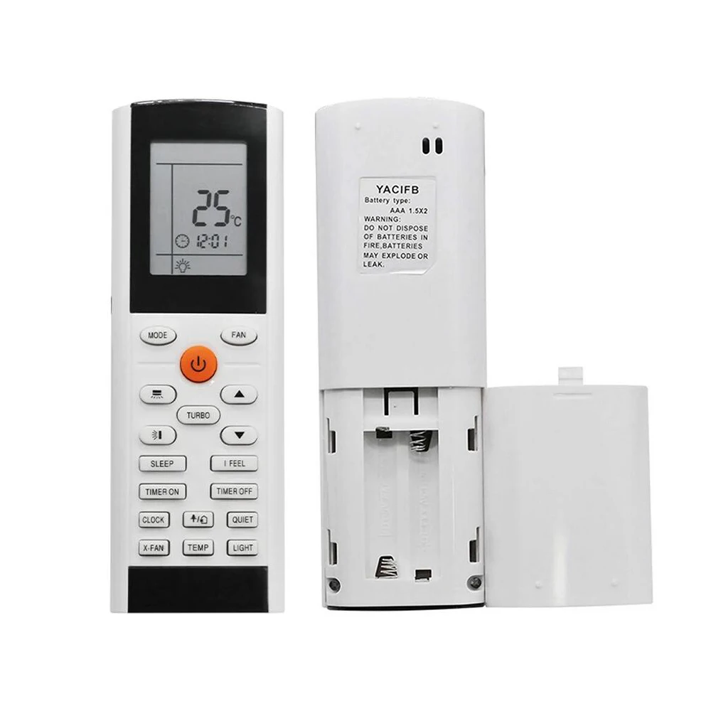 1pcs Air Conditioner Remote Control YACIFB YAC1FB YAC1FB6 YAC1FB9 for Air Conditioner Tadiran Electrolux Gr ee ZACS-07 HPF