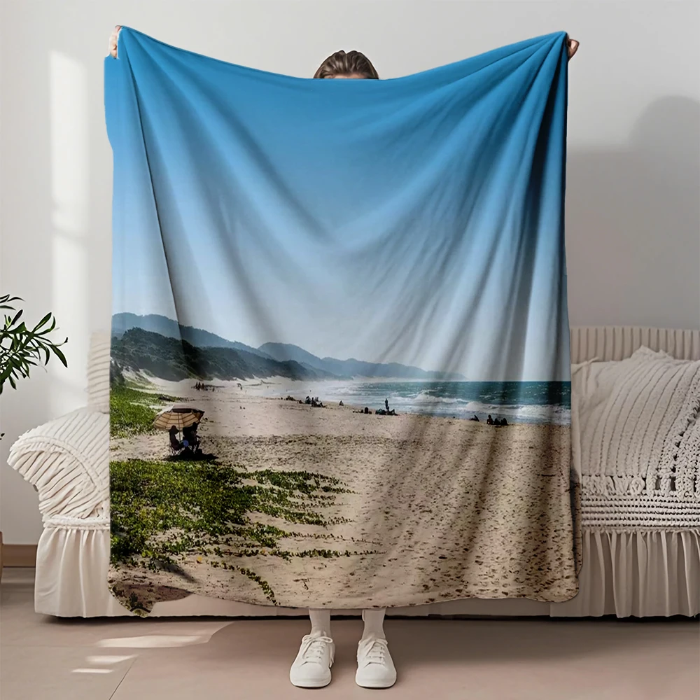 

Fade-resistant Flannel Bed Blanket Isimangaliso Wetland Park South Modern Design Weighted Blanket Knit Throw Odor-resistant