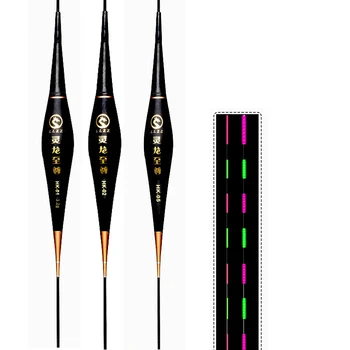 2023 Material Nano súper largo día y noche, doble propósito, alta sensibilidad, gira rápido, flotador de pesca, Boya Luminosa electrónica