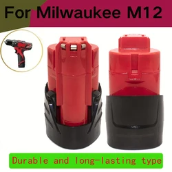 12V Milwaukee Battery 3500mAh For Milwaukee M12 XC 48-11-2410 48-11-2420 48-11-2411 48-11-2412 M12B2 Cordless Tools Battery