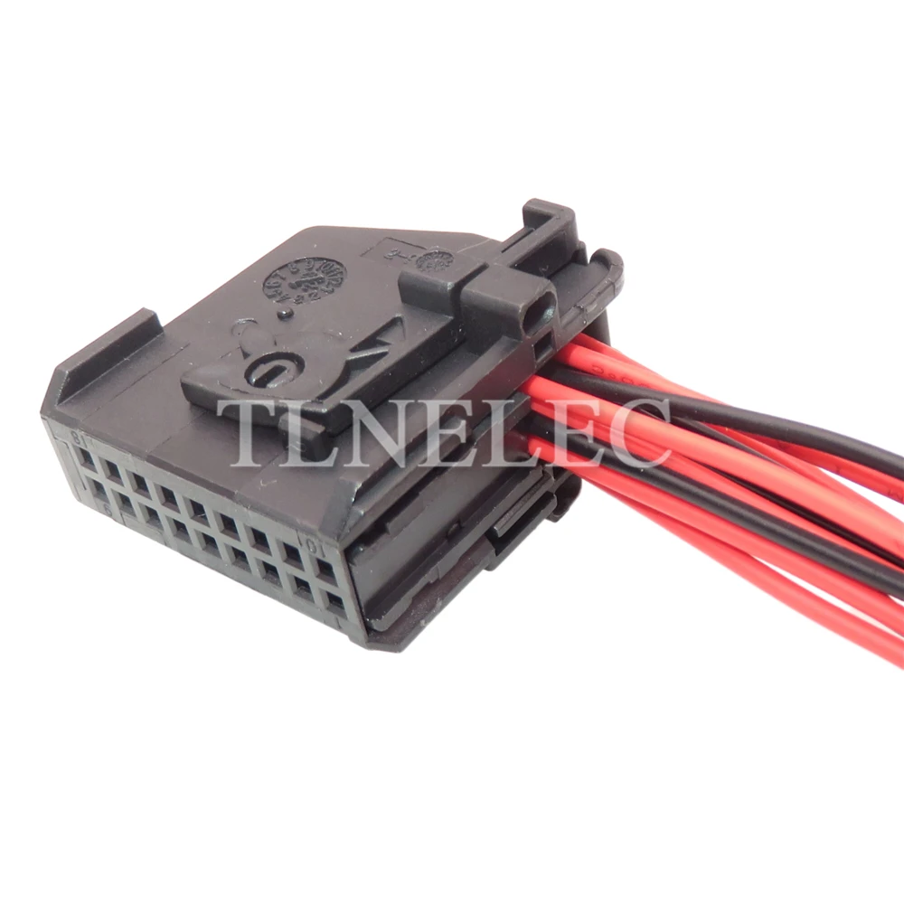 18 Pin Way Car Power Amplifier Wiring Cable Unsealed Socket For VW BMW 2-967416-1 2-965777-1 0-1355348-1 1-1355349-1 1-1355350-1