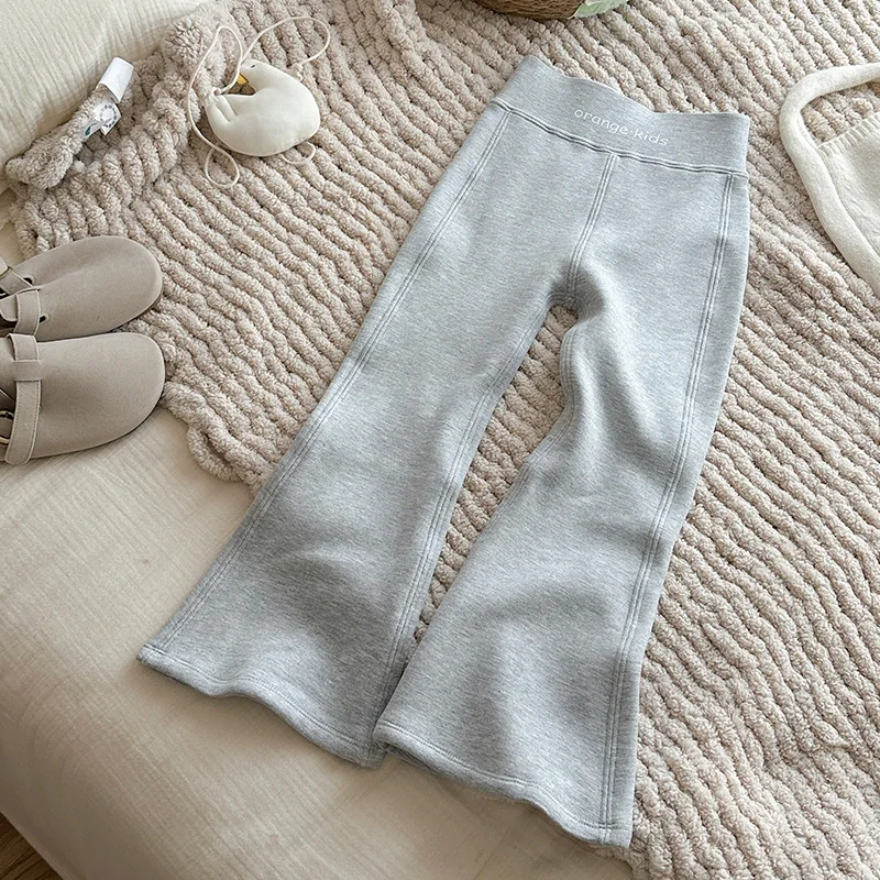 Children Clothing Girl Velvet Pant Girls Pull-up Pant Versatile Girls Velvet Pants Girls Pants Boys Pants Ropa De Niña 2025