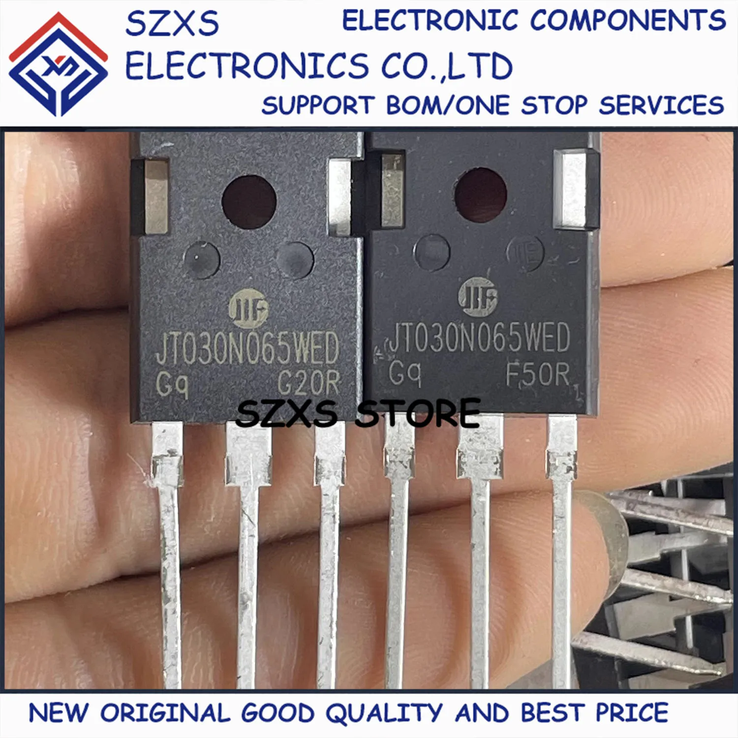 

New Original 10Pcs JT030N065WED TO-247 650V 30A Powerful IGBT Field Effect Transistor In Stock Electronic Component Good Quality