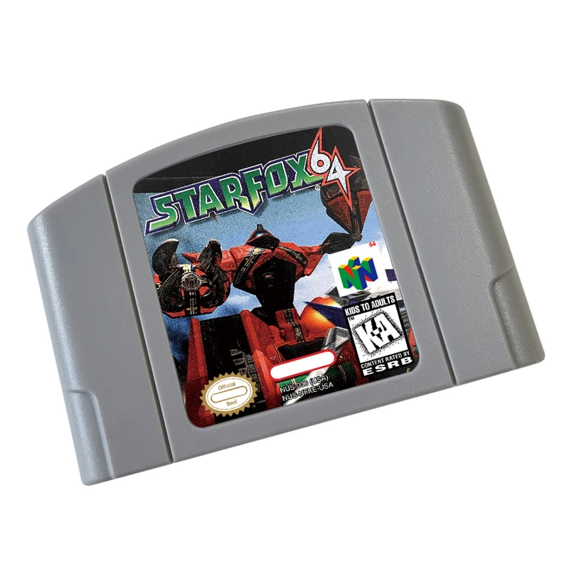 Star-Fox-64 Video Game Cartridge US Version For N64 Game Console