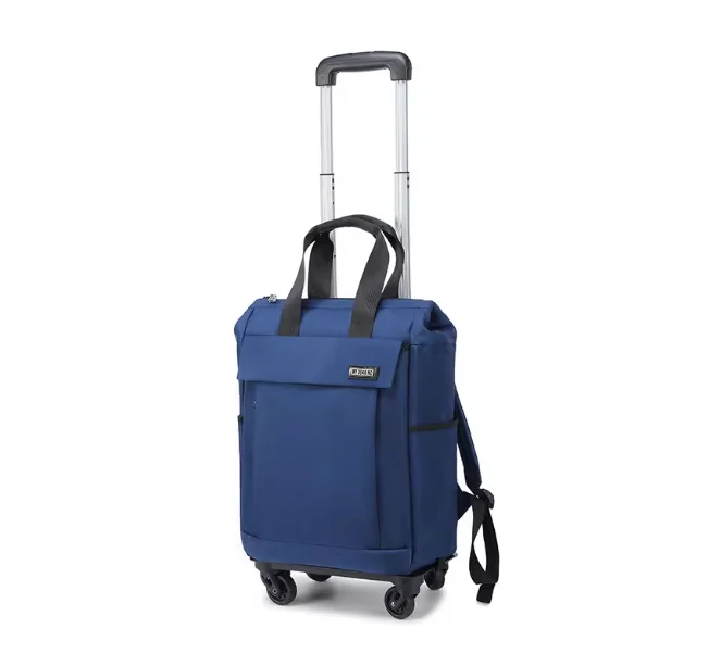 Rolling Luggage backpack bags with wheels Women travel trolley bag  oxford waterproof wheeled backpack carry on hand luggage