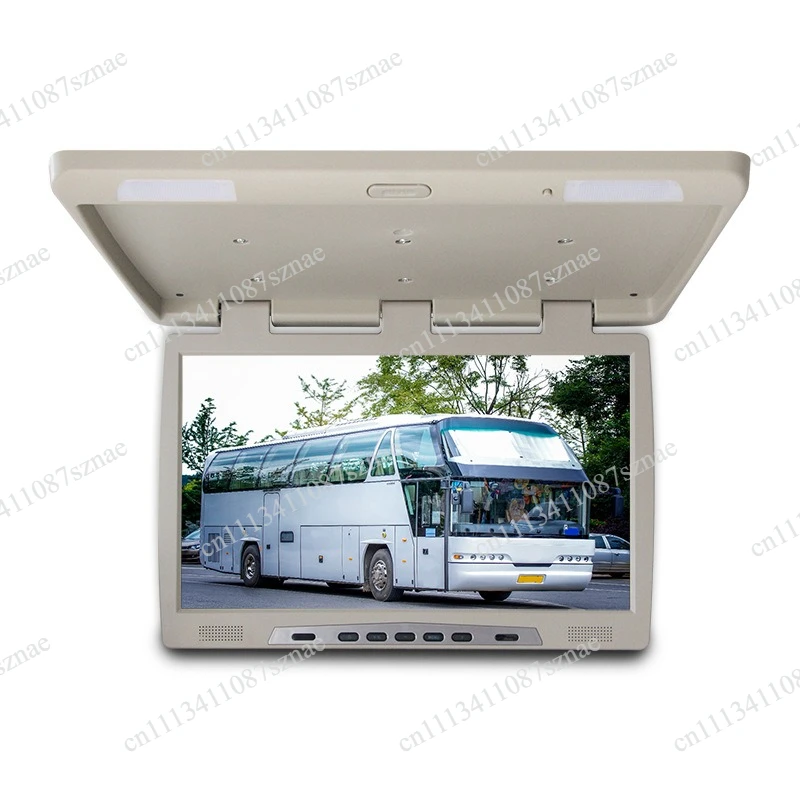 22 Inch Car TV High-definition Large Screen Android Ceiling Display Bus RV Modification 12V-24V Remote Control