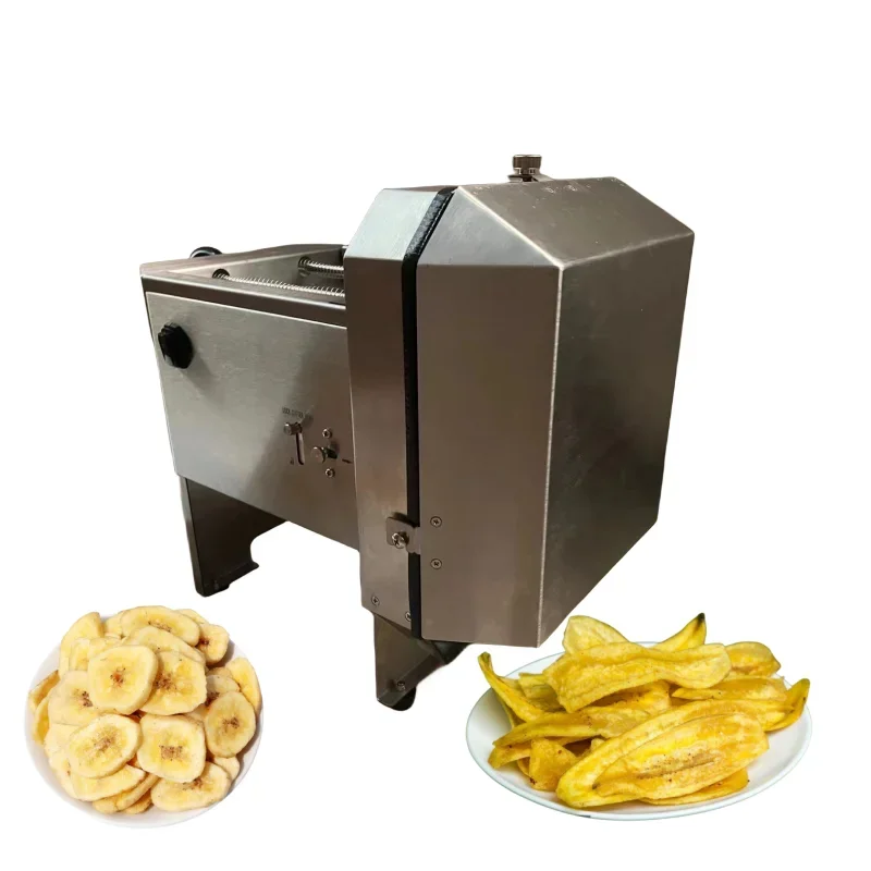 Electric automatic plantain multi-chip cutting machine plantain banana slicer banana slicing machine