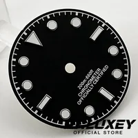 Cadran de montre stérile noir gris BB58, 29mm, visages lumineux adaptés au mouvement NH35 NH36 ETA 2824 2836 Miyota 8215 Mingzhu 2