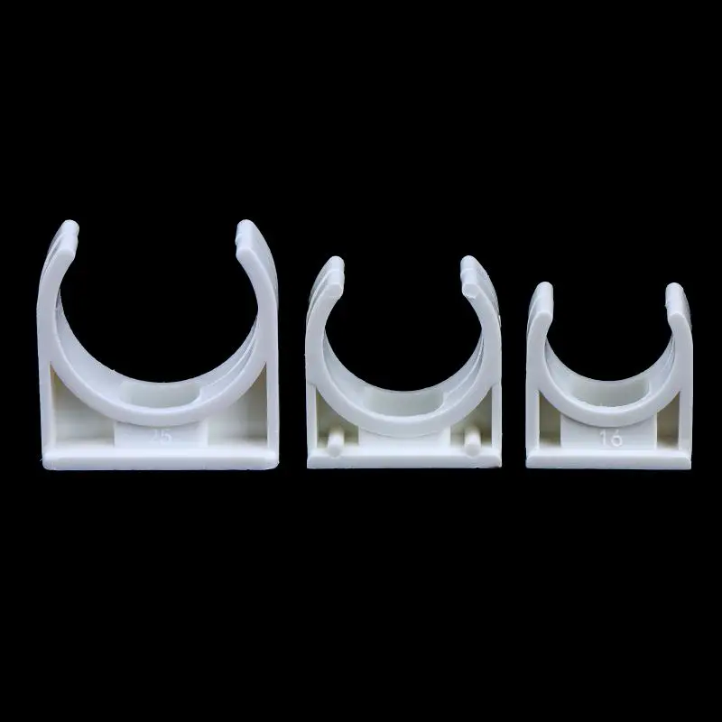200PCS Rust Proof U-shaped Clamp Leak-Proof Conduit Securement Hose Brackets for Agricultural Irrigation