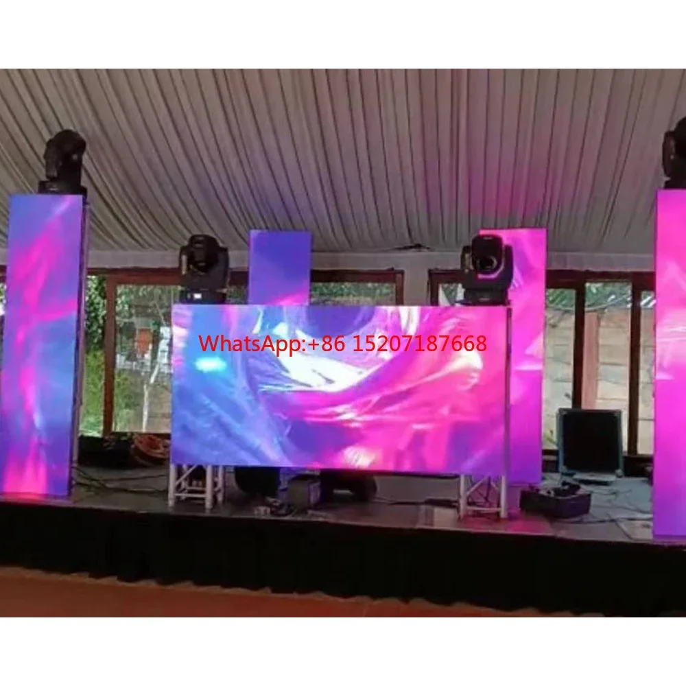 10Ft X 12Ft P3.91 3.91mm Church Indoor Video Wall Giant Event Stage Rental Ledwall Pantalla Led Display Screen For Concert