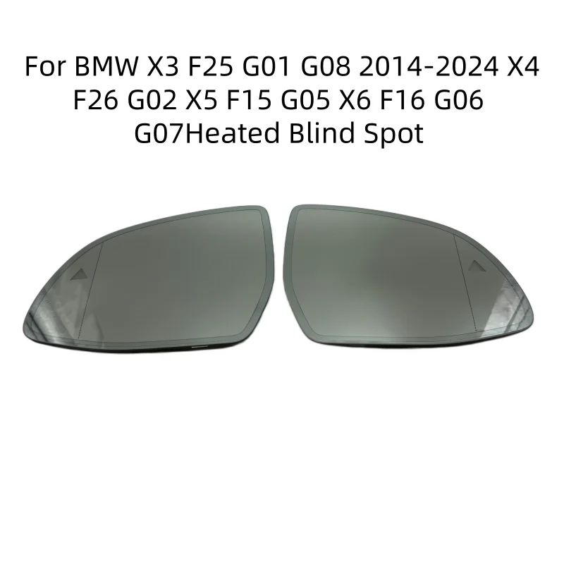 

Auto Dimming Heated Blind Spot For BMW X3 F25 G01 G08 2014-2024 X4 F26 G02 X5 F15 G05 X6 F16 G06 G07 OnlyLeft-hand Car