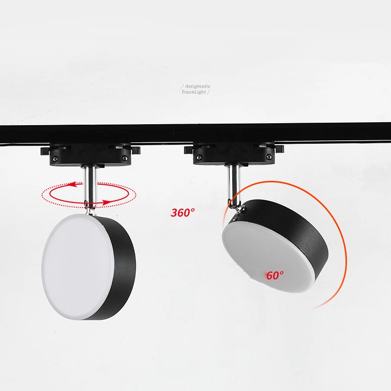 LED Floodlight Track Modern Simple Lighting Systems Cob Industrial Track Rail Lamp Room Lamp Home Corridor Shop Kitchen Lighting