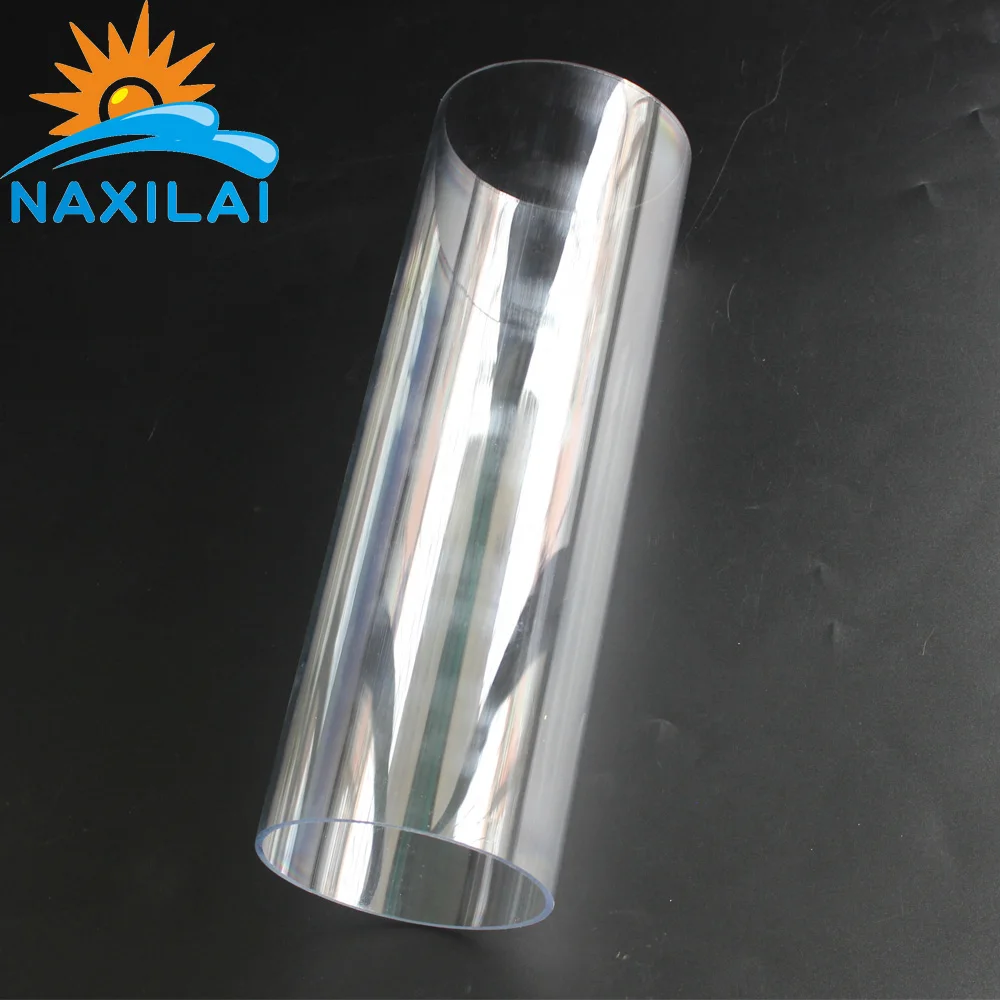 Naxilai Acrylic Tube 4'' (100mm) OD x 2mm Wall Thickness Clear Plastic Acrylic Pipe 1000mm/39inch Long Round Pmma Tubing