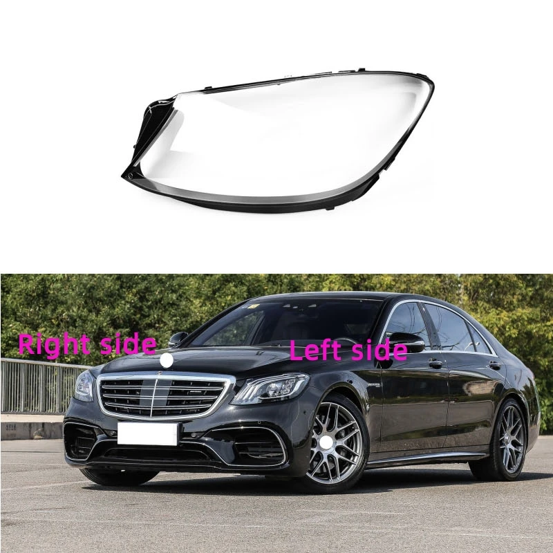 

For Mercedes Benz S Class W222 2018 2019 2020 Replacement Car Headlamp Lens Headlight Shell Cover Headlight Glass