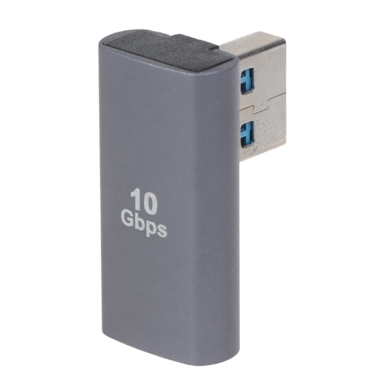 90 Grad USB zu USB Adapter, gebogen USB 2,0 männlich zu USB weiblich, geeignet für Laptops