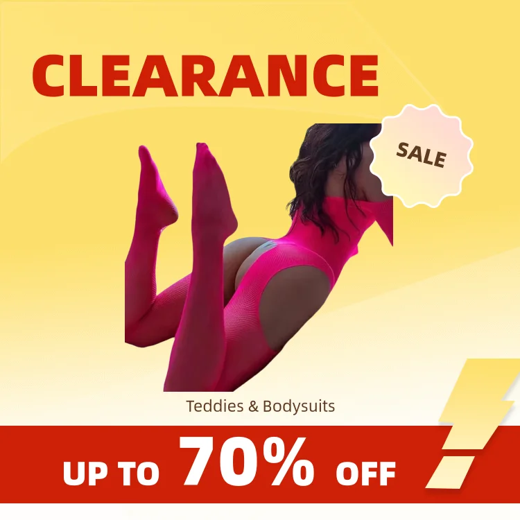 クリアランス_ワンピース クロッチレス Bodystocking セックス用透明セクシーなランジェリーセクシーなボディスーツエロ衣装ローズフルボディ St