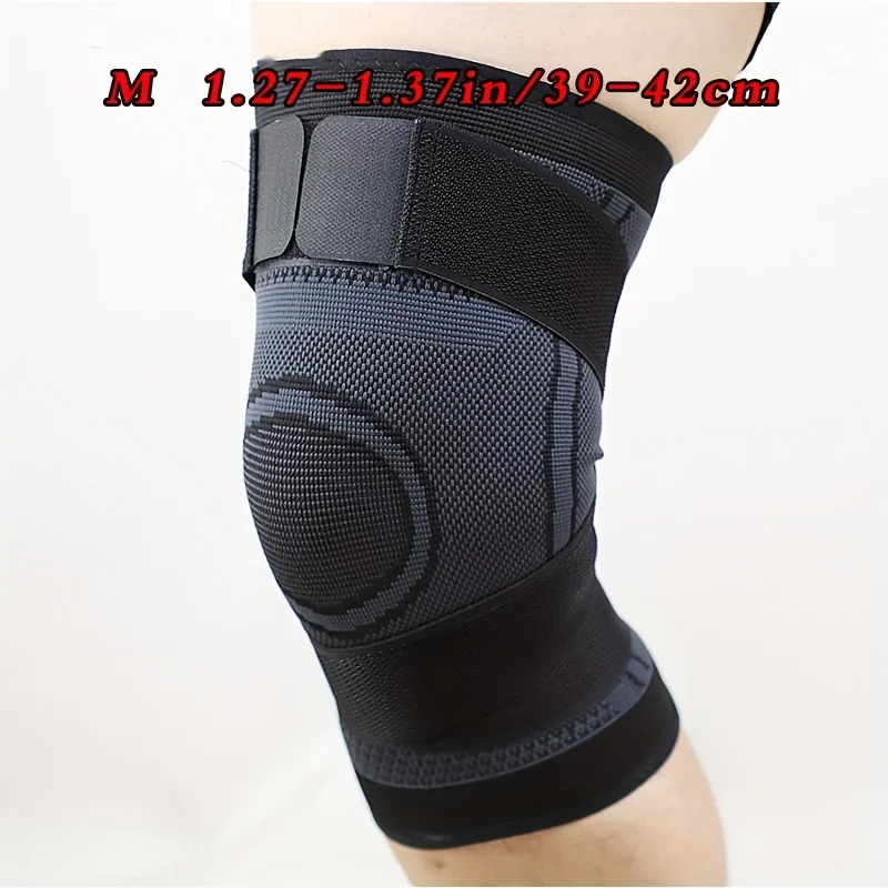 1pc Knee Pads Breathable Compression Knee support For Sports, Gym,Hiking,And Joint Support - High Elastic Protector For Fitness