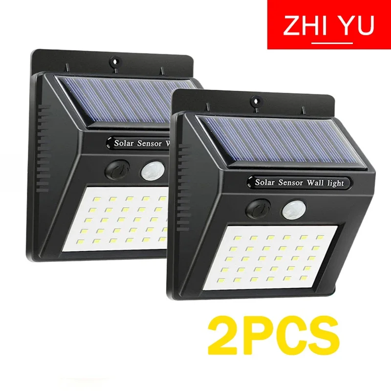 

New LED Sensor Wall Lamp 40 Lamp Beads Outdoor Waterproof Garden Courtyard Decorative Lamp Street Corridor Emergency Lamp