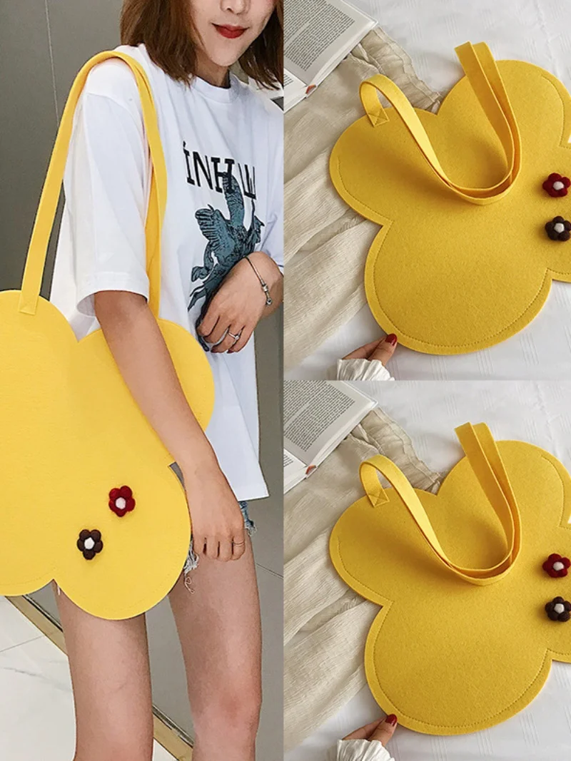 bolsa-tote-floral-estilo-coreano-fofa-casual-de-ombro-em-material-de-nylon-forro-de-poliester-io-com-f-de-ziper-bolsa