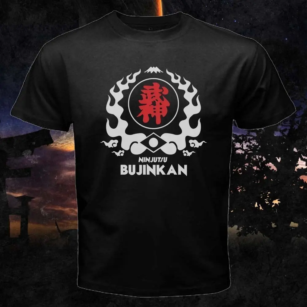 

Hot Sale 100% Cotton Rare Ninjutsu Bujinkan Logo Japan Martial T-Shirt Tee Shirt Custom Aldult Teen Unisex Fashion Funny New