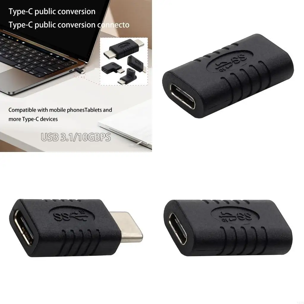 Y5JB USB C to USB C Adapter Type C Full Function Converter for Fast Charging and Data Transmission 480Mbps
