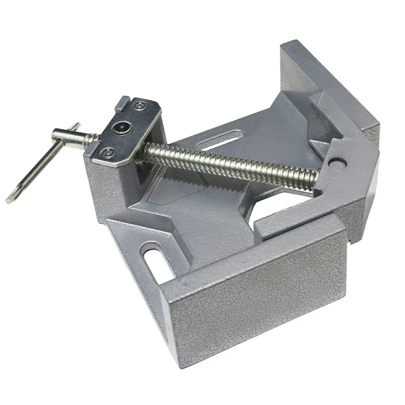 Adjustable 90 Degree Aluminum Alloy Right Angle Clamp Heavy Duty Woodworking Welding Fixture Welders Angle Clamp Hand Tools