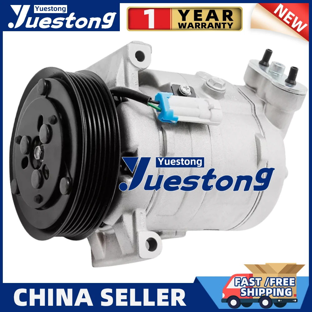 

A/C Compressor Replacement For 2011-2012 Chevrolet Equinox GMC Terrain 2.4L 10365761 2022099 22853050 255776 1522276 C2369R