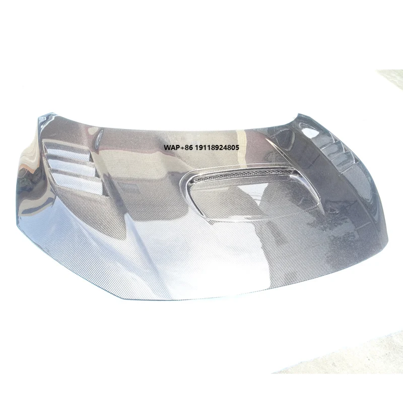 

2016-2019 for WRC Style Carbon Fiber Hood Bonnet Cover New Condition with Included Clips
