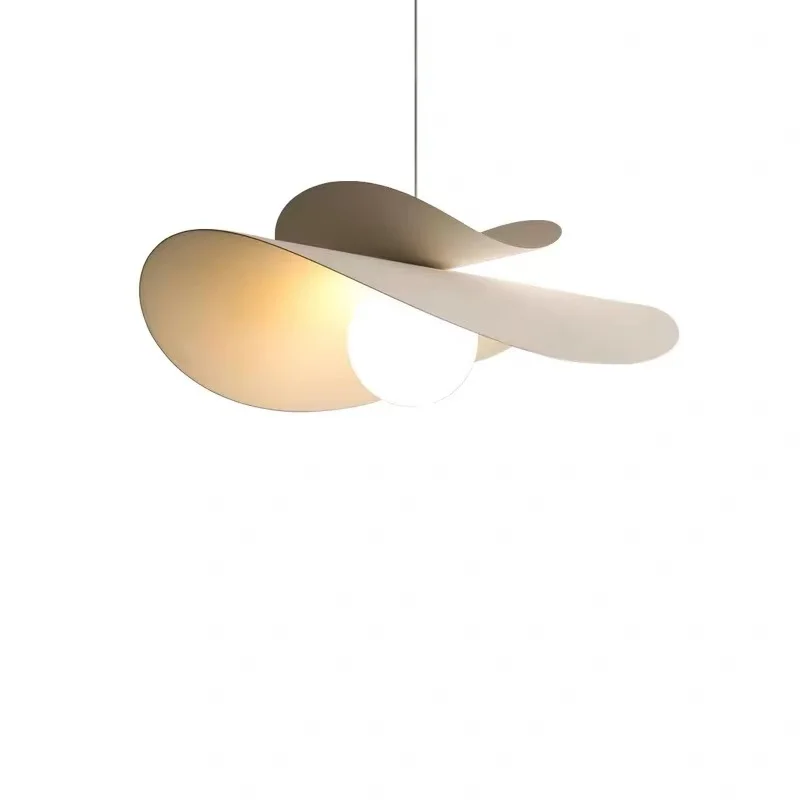Nordycka designerska biała lampa wisząca LED do salonu, sypialni, jadalni, żyrandol, oświetlenie wewnętrzne, dekoracyjna lampa do domu. — 2