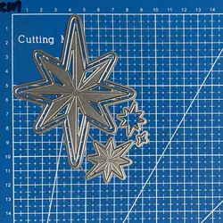 Lucky Goddess Metal Cutting Dies Beautiful stars Diy Scrapbooking Photo Album Decorative Embossing Paper Card Crafts
