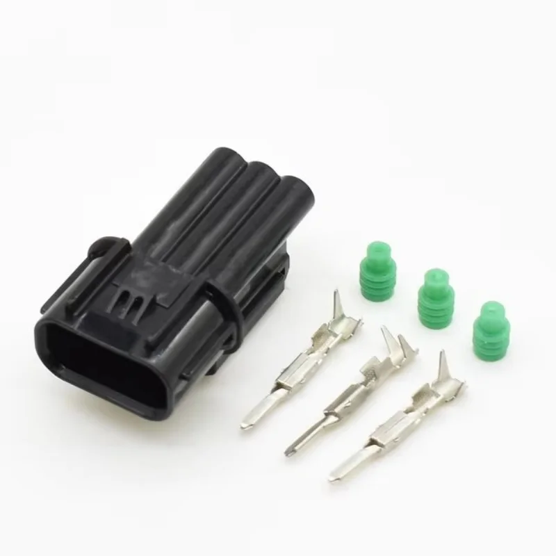 3 Pin 6189-7494 Car LED Fog Light Wire Socket AC Assembly Headlight Daytime Running Light Lamp Speaker Connector For Honda