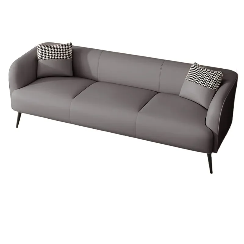 for Complete Technology Fabric Sofa Small Apartment Nordic Double Two Three Seater Living Room Rental Simple Internet