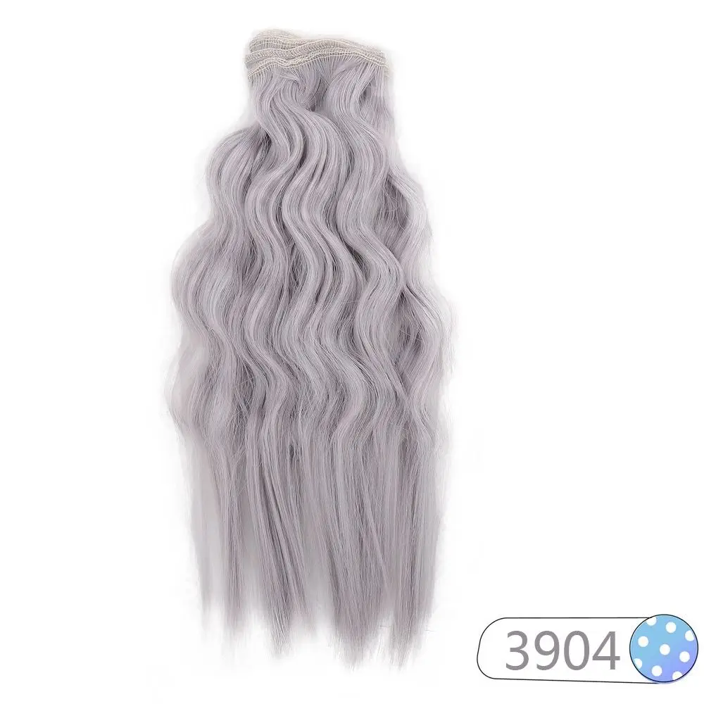 1/3 1/4 1/6 Bjd Wig Hair For Dolls Girls Accessories Child Kids Toy 25*100CM Doll Wigs DIY Heat Resistant Fiber