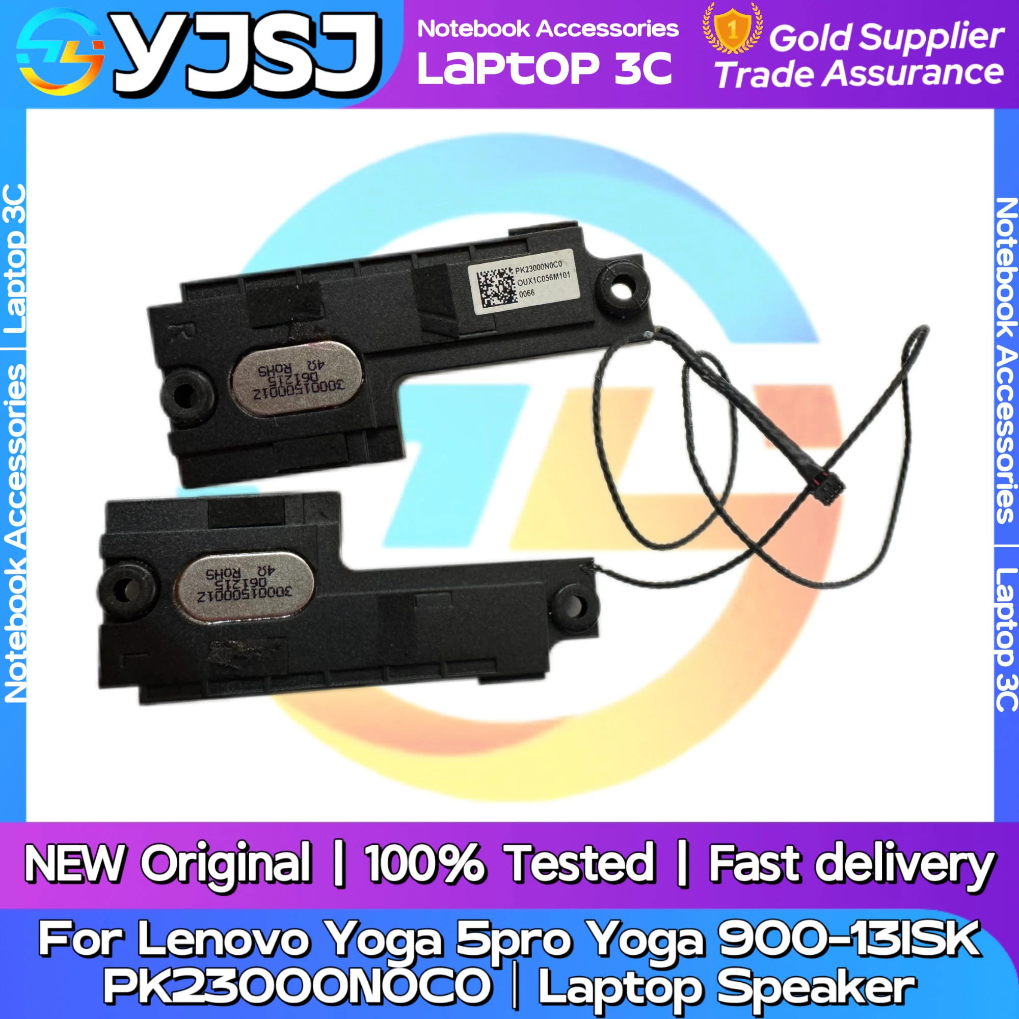 New Original Laptop Notebook Audio Speaker For Lenovo Yoga 5pro Yoga 900-13ISK built-in speaker horn audio PK23000N0C0
